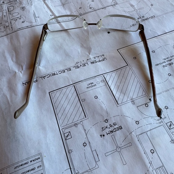 Saks‎ Fifth Avenue Eye Frames 275 OTE7 135 - Picture 7 of 9